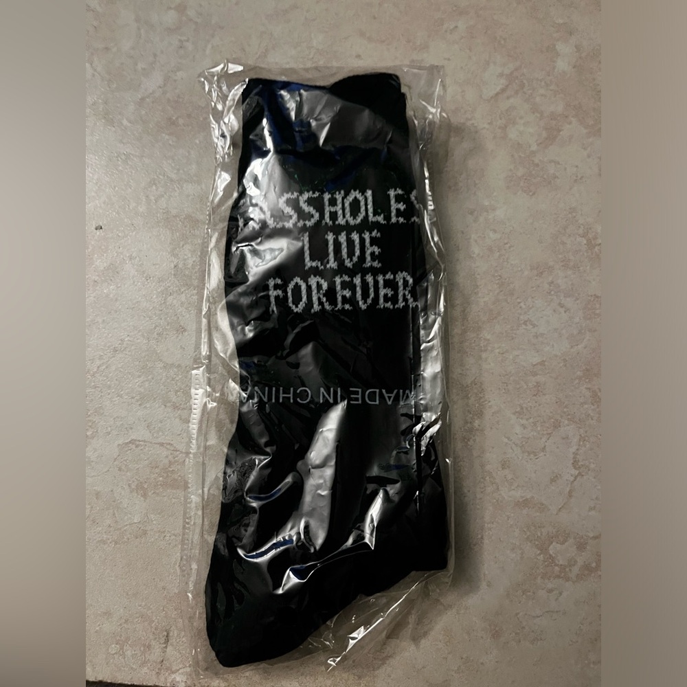 Socks Assholes Live Forever